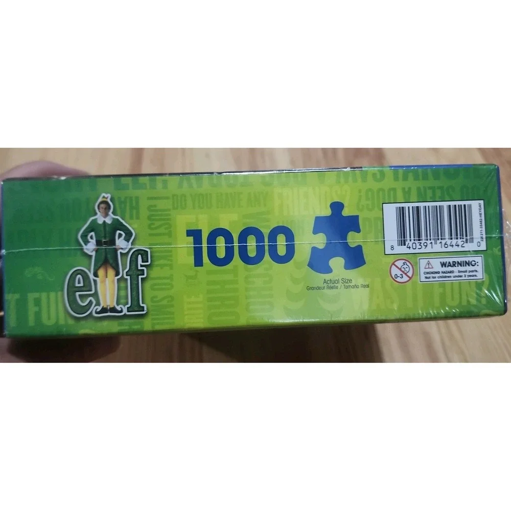 Elf Movie Collage Puzzle 1000 Piece Jigsaw Puzzle New Factory Sealed 20